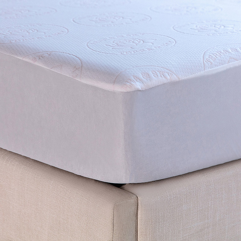 Rose scented colorful jacquard mattress protector (4)