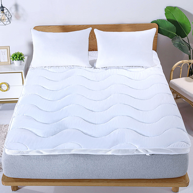 25OZ Filling Ventilation Anchor Band Mattress Cover Topper  (7)