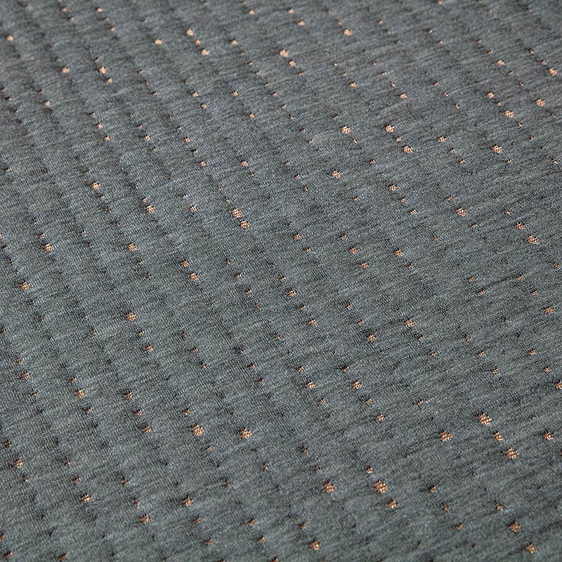 Antibacterial copper yarn jacquard anti dust mite mattress protector cover (9)