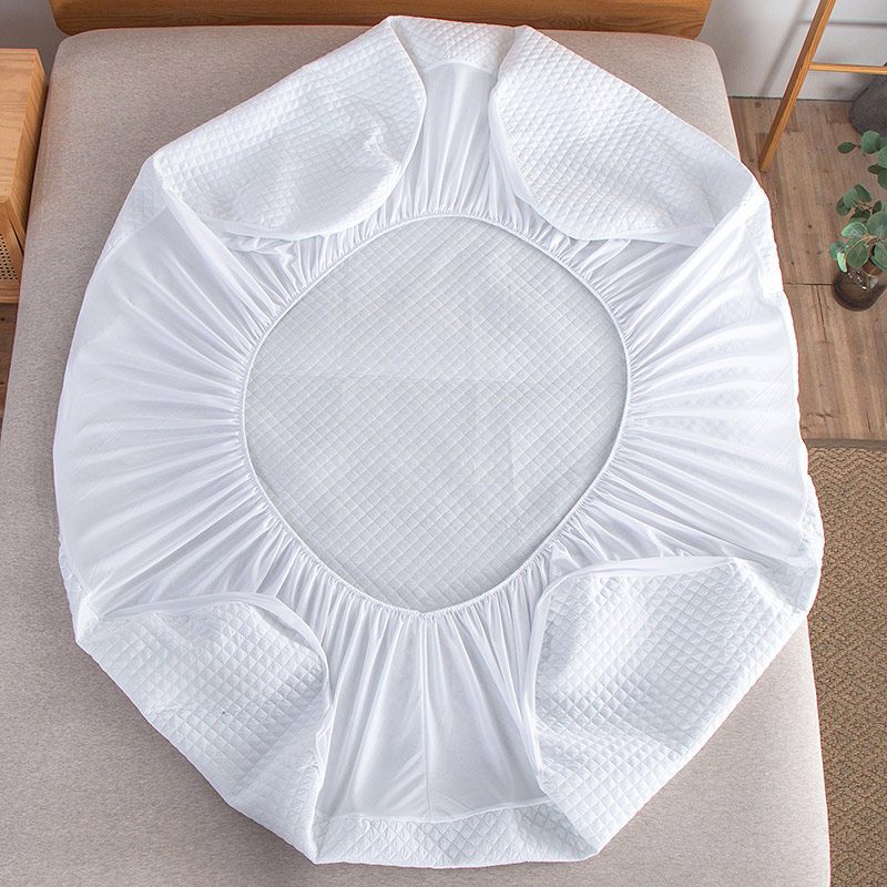 Premium super soft Pinsonic quilt waterproof mattress cover  mattress protector  (7)