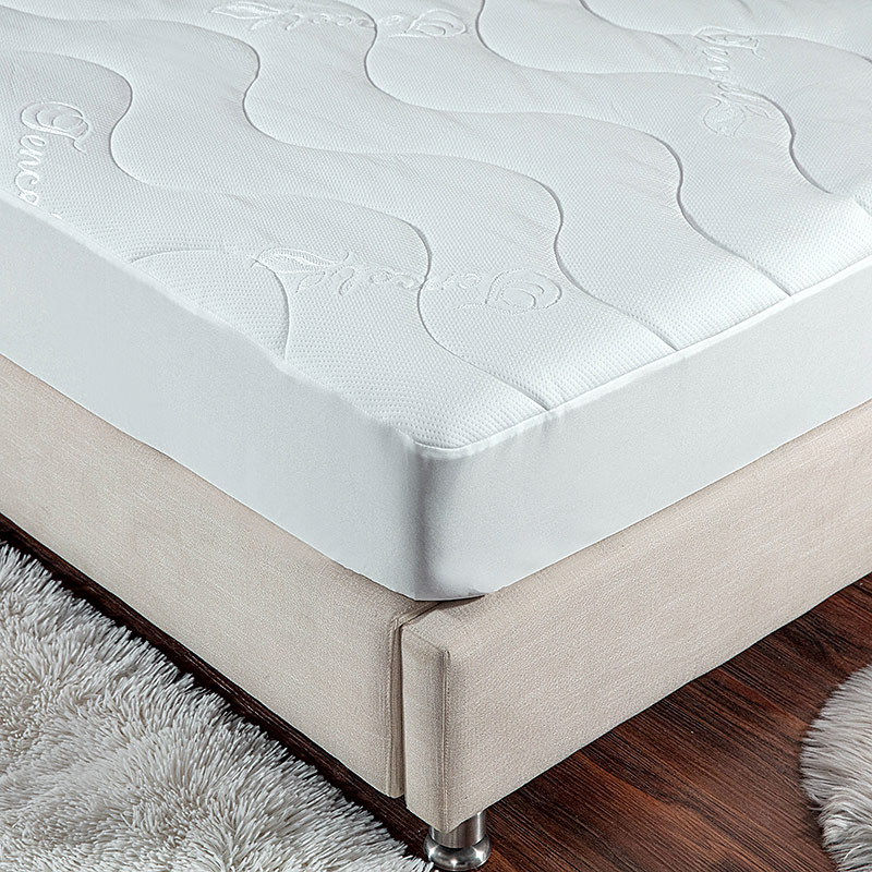 Tencel Cooling Factory Modern Design Quilted Mattress Pad Cover  (5)