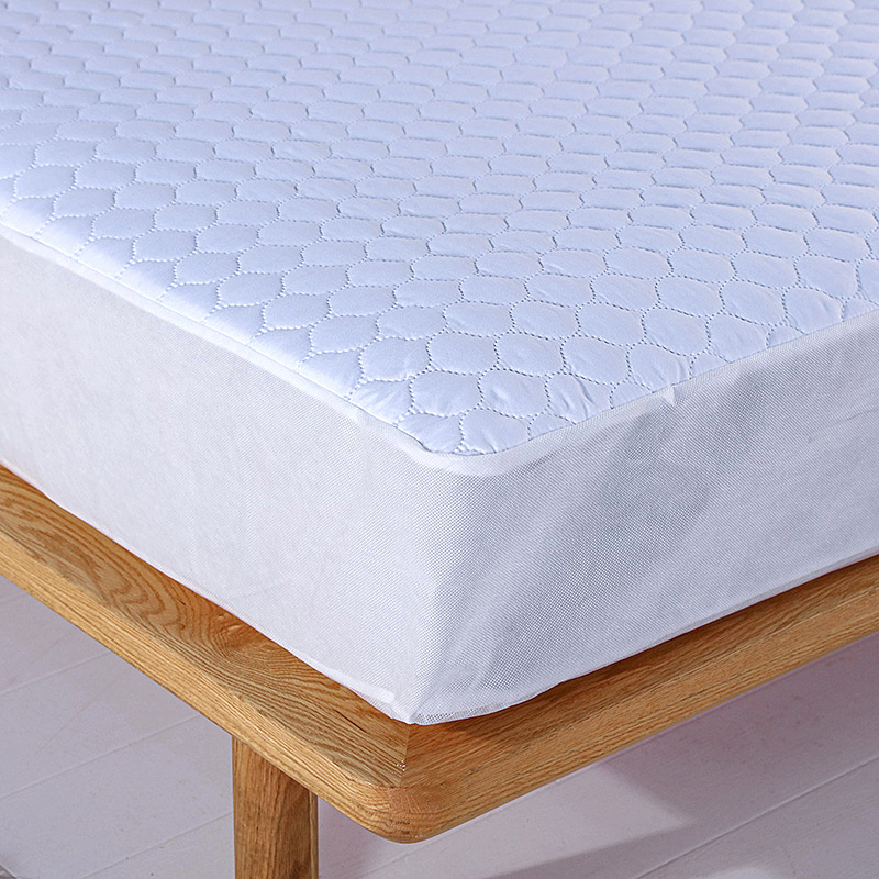 Zipper Hypoallergenic Anti Bed Bug Ultrosonic Quilted Waterproof Mattress Encasement  (1)
