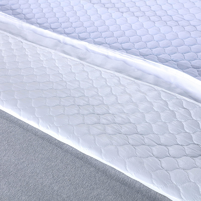 Zipper Hypoallergenic Anti Bed Bug Ultrosonic Quilted Waterproof Mattress Encasement  (12)